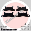 ZIMMERMANN Bremsbelagsatz, Scheibenbremse