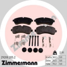 ZIMMERMANN Bremsbeläge