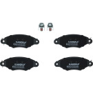 KAMOKA Bremsbelagsatz, Scheibenbremse JQ1013206