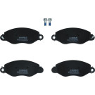 KAMOKA Bremsbelagsatz, Scheibenbremse JQ1012922