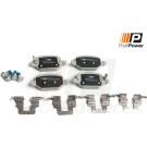 PROFIPOWER Bremsbelagsatz, Scheibenbremse 1B2196