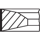 MAHLE Kolbenringsatz 005 23 N1