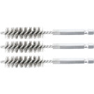 BGS Stahlbürste | 13 mm | Antrieb Außensechskant 6,3 mm (1/4"""") | 3-tlg | 3078-13-S