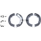 Handbremsbacken Hyundai I20 08 | 91075400