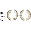 Bremsbacken Renault Kangoo | 91052800