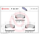 BREMBO Bremsklötze VA | CITROEN C-Crosser PEUGEOT 4007 07-13 | P 54 017