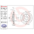 Bremsscheibe VA Xtra | HONDA Civic,CRX,MG,ROVER 87 | 09.5509.1X