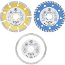 BGS Diamant-Trennscheiben-Satz Bohrungs-Ø 20 mm Ø 115 mm 3-tlg BGS Do it yourself 50840