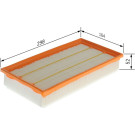 Luftfilter | ALFA 147 | 1457433086