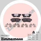 ZIMMERMANN Bremsbeläge 23543.155.2