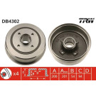 10 472 014 Bremstrommel | OPEL Corsa,Combo,Tigra 00 | DB4302