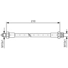 Bremsschlauch | VW Käfer Cabriolet, Käfer, Iltis | 1987476327