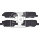 FEBI BILSTEIN Bremsbelagsatz, Scheibenbremse | 116317