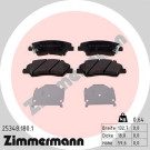 ZIMMERMANN Bremsbeläge