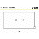 GLYCO Pleuellager 01-4139/4 0.25mm