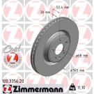 ZIMMERMANN Bremsscheibe