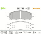 VALEO Bremsbeläge 302753