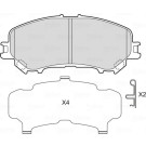 VALEO Bremsbeläge 601733