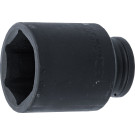 BGS Kraft-Steckschlüssel-Einsatz Sechskant, tief | Antrieb Innenvierkant 20 mm (3/4"""") | SW 55 mm | 5755