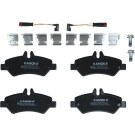 KAMOKA Bremsbelagsatz, Scheibenbremse JQ1012088