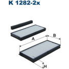 FILTRON Filter, Innenraumluft K 1282-2x