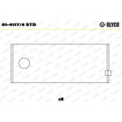 GLYCO Pleuellager 01-4117/4 STD