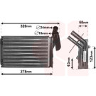 VAN WEZEL Wärmetauscher, Innenraumheizung 43006048