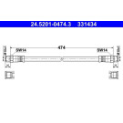 Bremsschlauch | 24.5201-0474.3