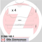 ZIMMERMANN Bremsbeläge