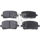 FEBI BILSTEIN Bremsbelagsatz, Scheibenbremse FEBI BILSTEIN Bremsbelagsatz, Scheibenbremse