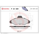 BREMBO Bremsklötze VA | FORD Escort, Orion 90-02 | P 24 029