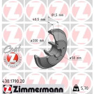 ZIMMERMANN Bremstrommel | 430.1790.20