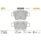 VALEO Bremsbeläge 302689