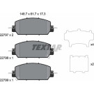 Bremsbelagsatz, Scheibenbremse | 2279701