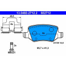 Bremsbelagsatz Db T. W169/W245 04-12 | 13.0460-2712.2