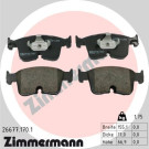 ZIMMERMANN Bremsbelagsatz, Scheibenbremse