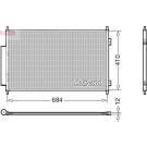Denso | Kondensator, Klimaanlage DCN40027