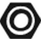 258-050 Mutter, Abgaskrümmer 1 PACK=10 PCS