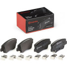BREMBO Bremsbelagsatz, Scheibenbremse | P 30 153