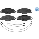 Bremsbelagsatz Citroen P. Xantia 98- Mit Sensor | 025 231 3518/W