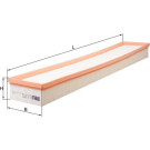 MAHLE Luftfilter | LX 3772