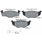 Bremsbelagsatz Vw P. Polo 01-/Fabia 1.2 Disc 239Mm Mit Sensor | 2186801
