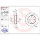 87 481 018 Bremsscheibe VA | DAIHATSU Sirion,SUBA Justy 02- DM246 | 09.B523.10