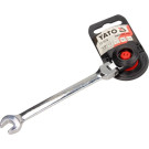 YT-1676 Gelenk- Ratschenringmaulschlüssel 10mm