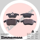 ZIMMERMANN Bremsbeläge