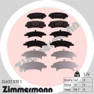 ZIMMERMANN Bremsbeläge 24632.970.1