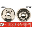 TRW Bremstrommel DB4028