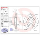 Bremsscheibe VA Brembo Xtra | AUDI A3 SEAT SKODA VW 12 | 09.C547.1X