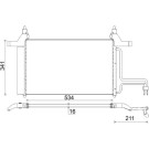 Kondensator, Klimaanlage BEHR AC 790 000S