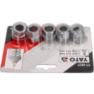 YT-0621 Stossdampfer Nutmutter Einsatze 5-Tlg.